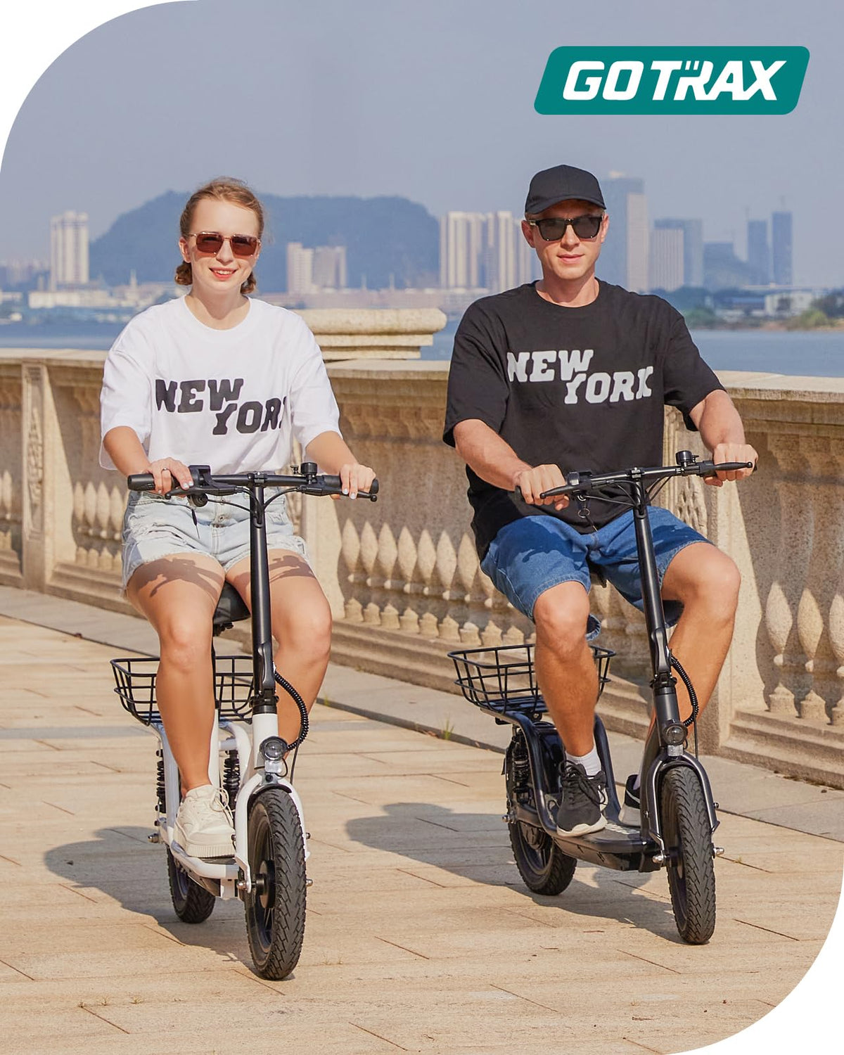 Gotrax Astro Electric Scooter – 350W Motor, 25km/h Speed, 30km Range, Foldable, Comfortable Ride in Canada