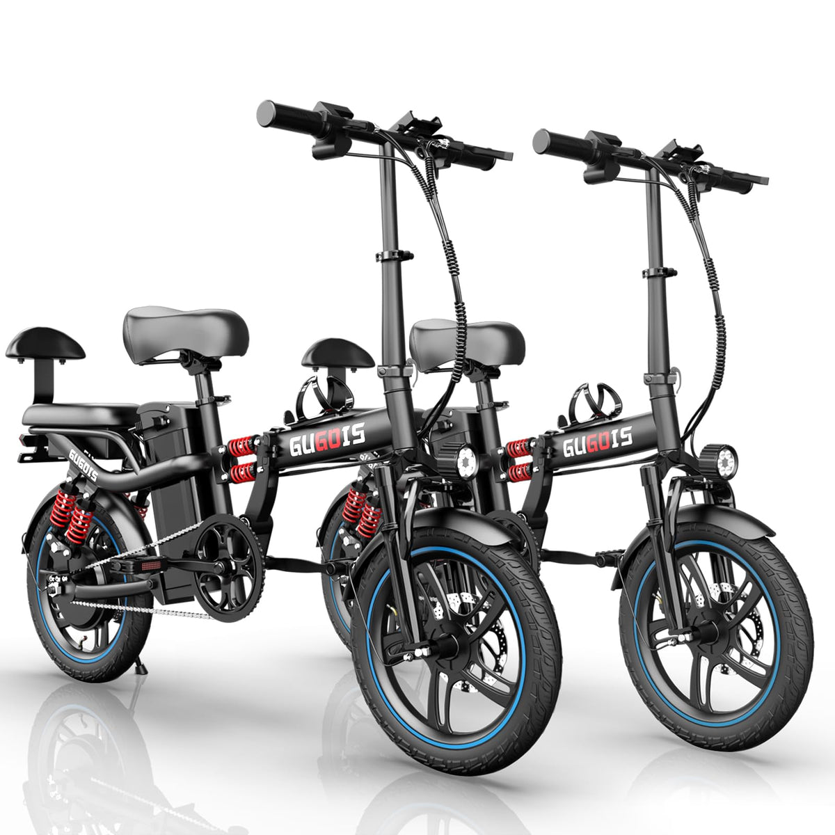 Bicicleta eléctrica plegable Rakowe G16 – Motor de 750 W, 45 km/h, autonomía de 96 km – Canadá
