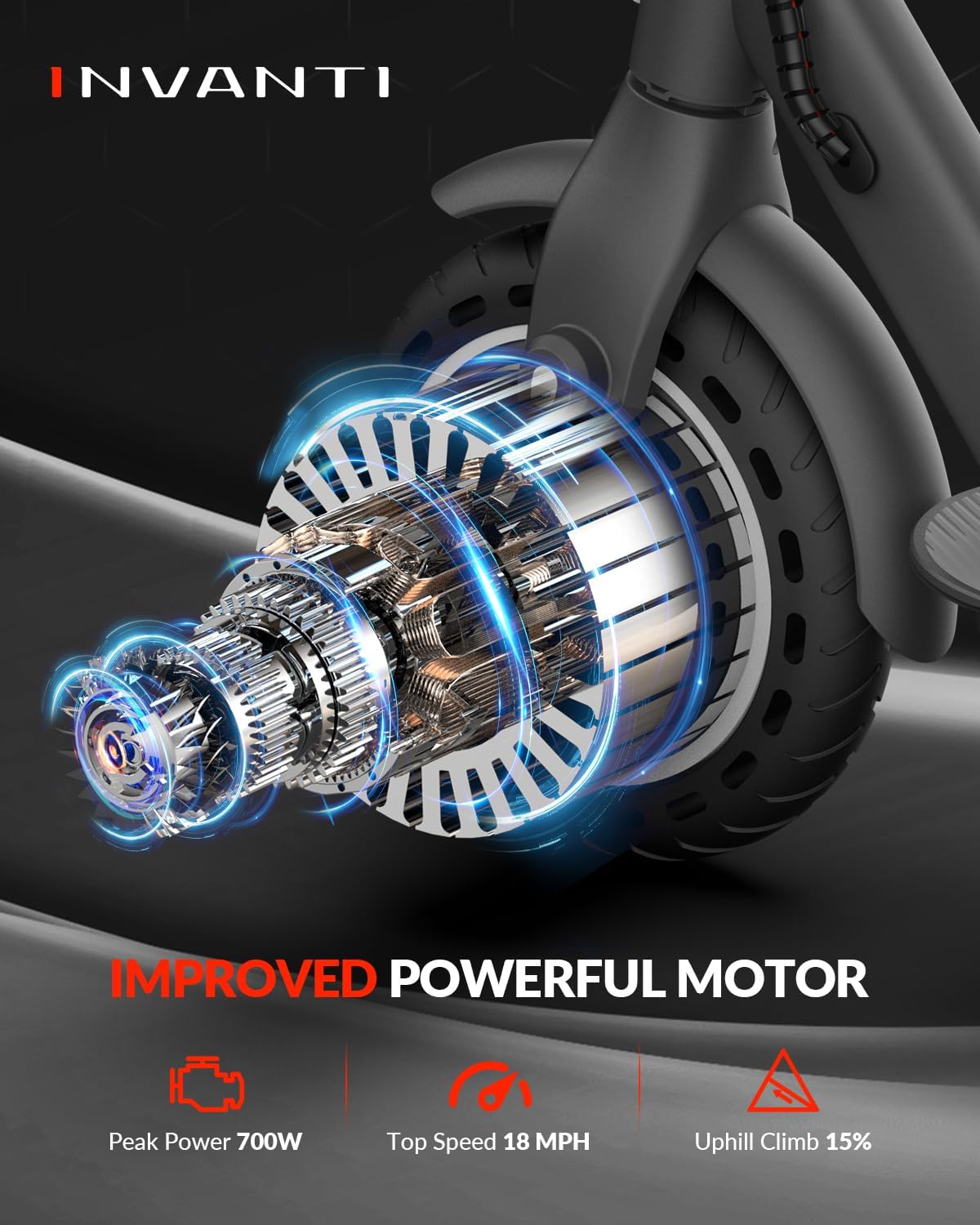 INVANTI E30 Electric Scooter – Foldable 350W Canada