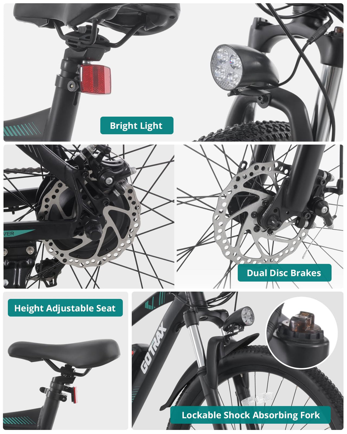 Gotrax EBE3 500W 27.5″ Electric Bike – Long-Range Commuter E-Bike Canada