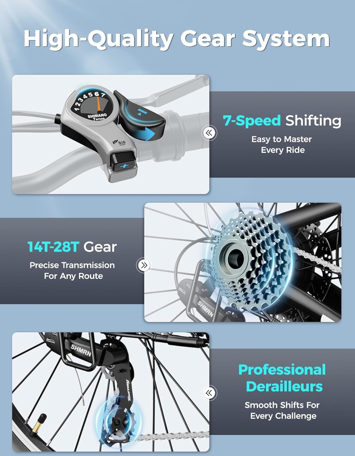 YC1 Electric Bike – 1000W Commuter E-Bike Canada