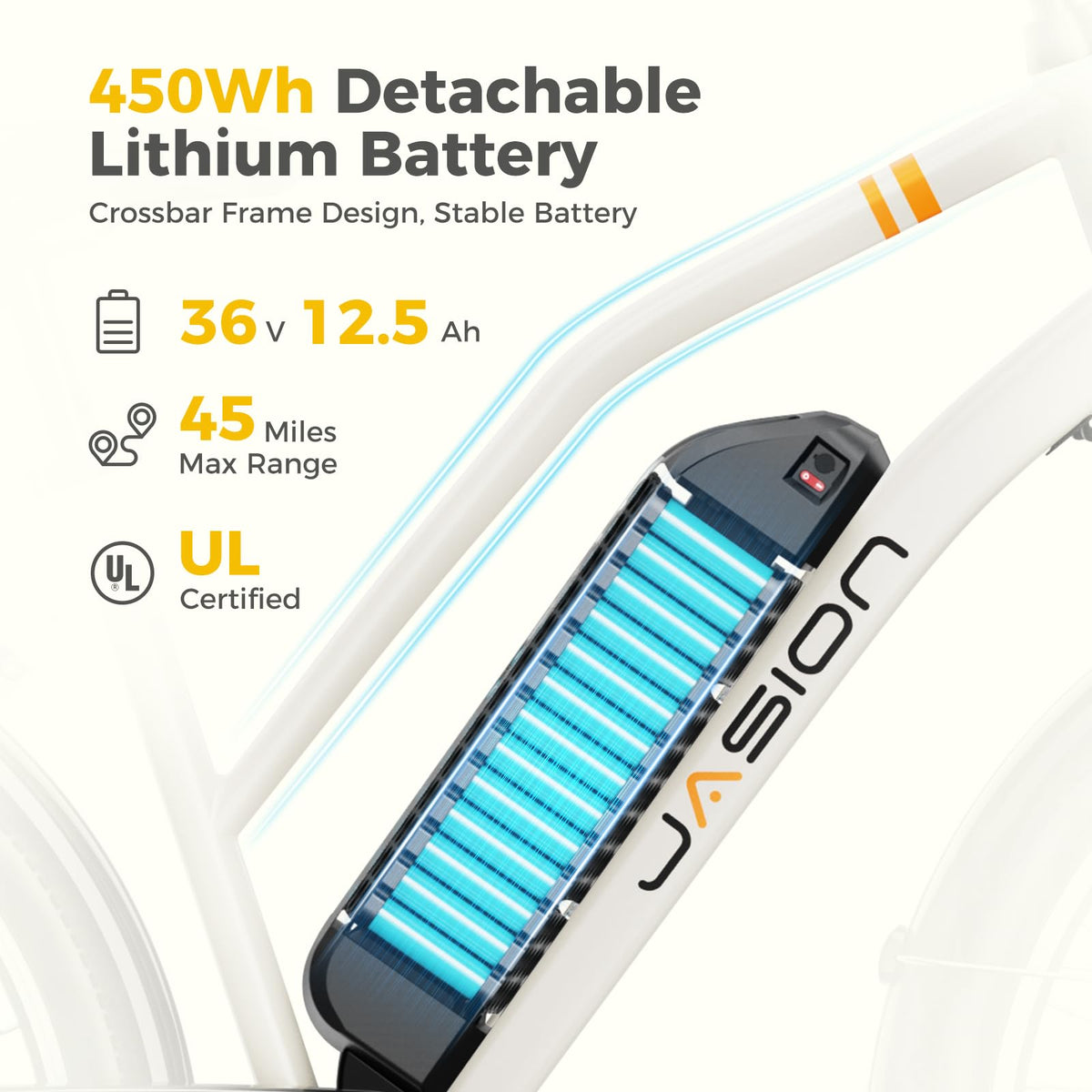 Jasion CB1 Electric Bike 500W Cruiser – Canada