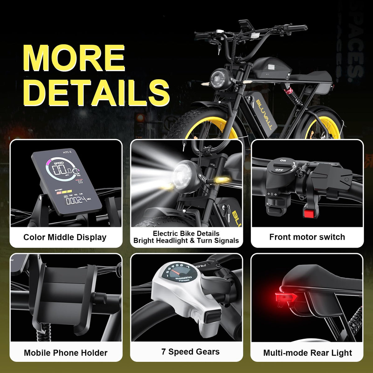 Bluvall K10 Dual Motor Electric Bike Canada – Fat Tire