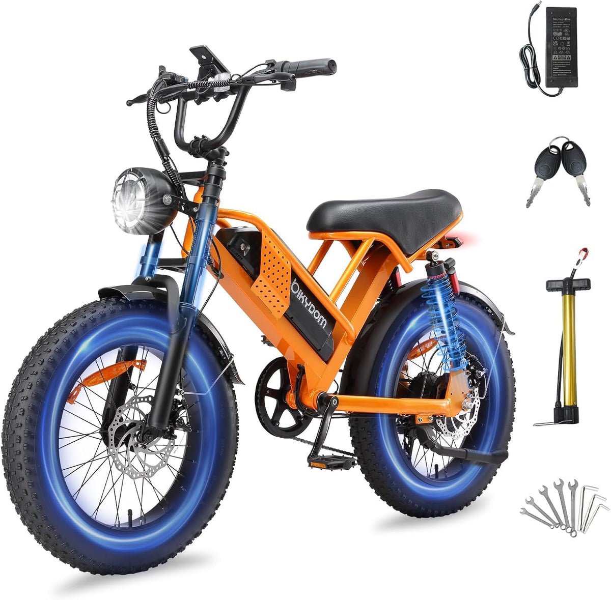 PikSpiid M7 Electric Bike 1000W Fat Tire Canada