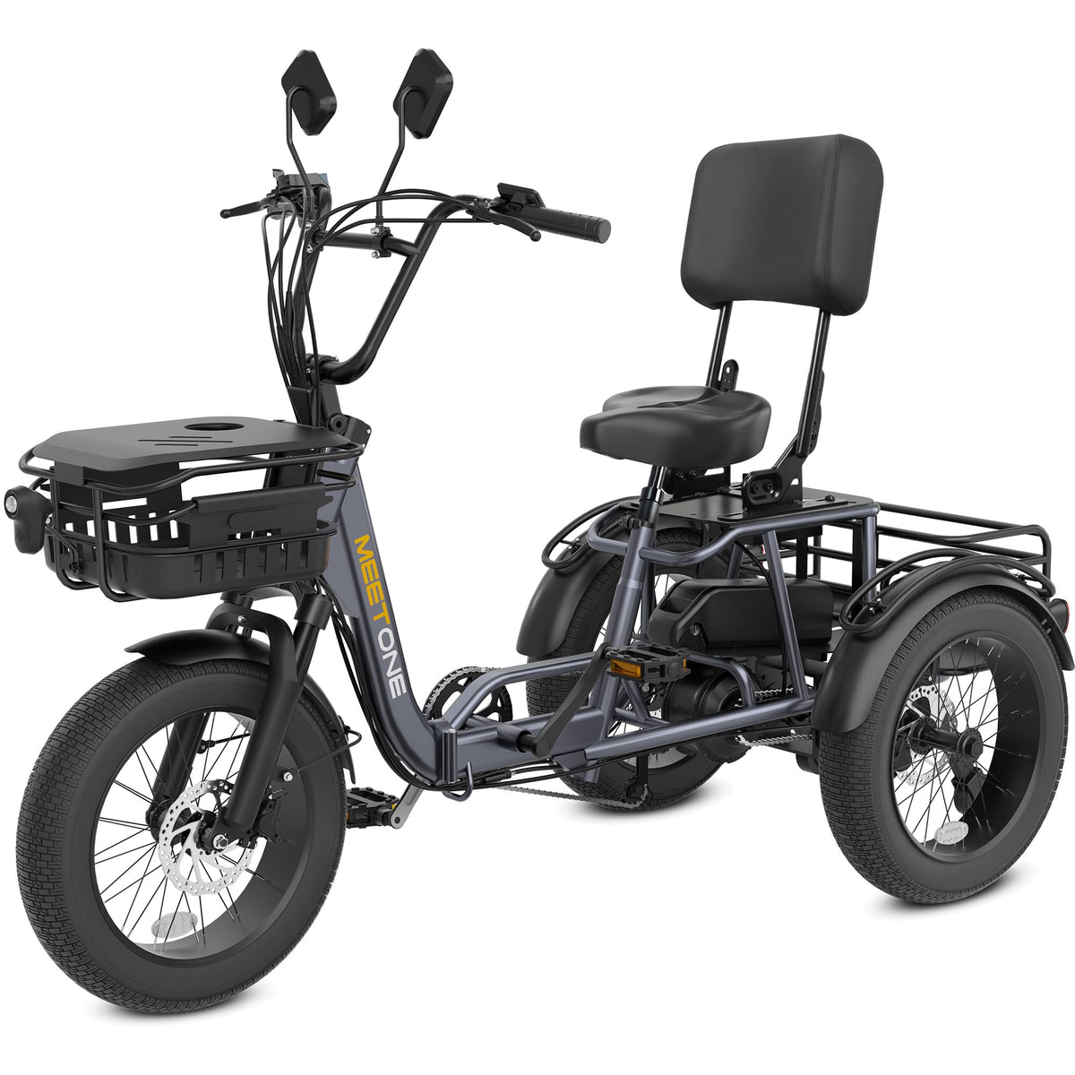 MeetOne Breeze Folding Electric Trike 500W – Canada