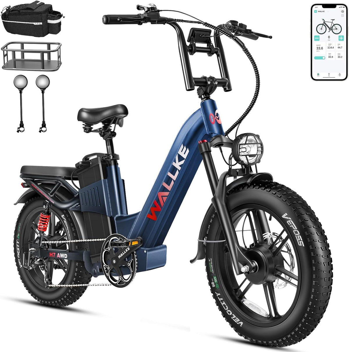 Wallke H7 step-thru frame detail Canada