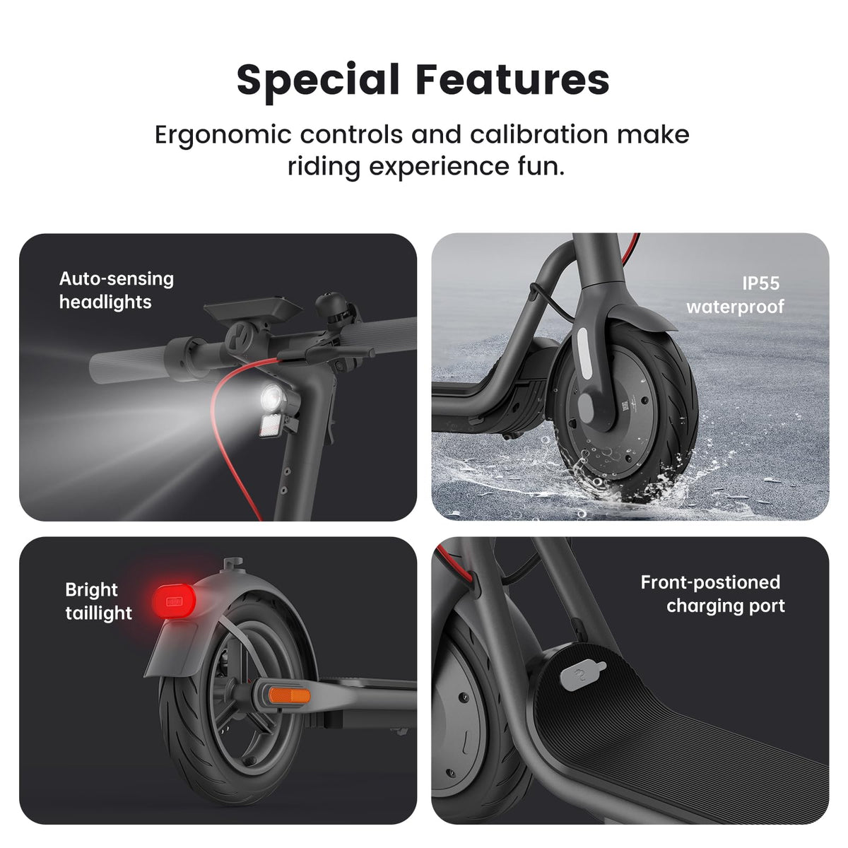 NAVEE V25 Electric Scooter – Foldable Commuter E-Scooter Canada