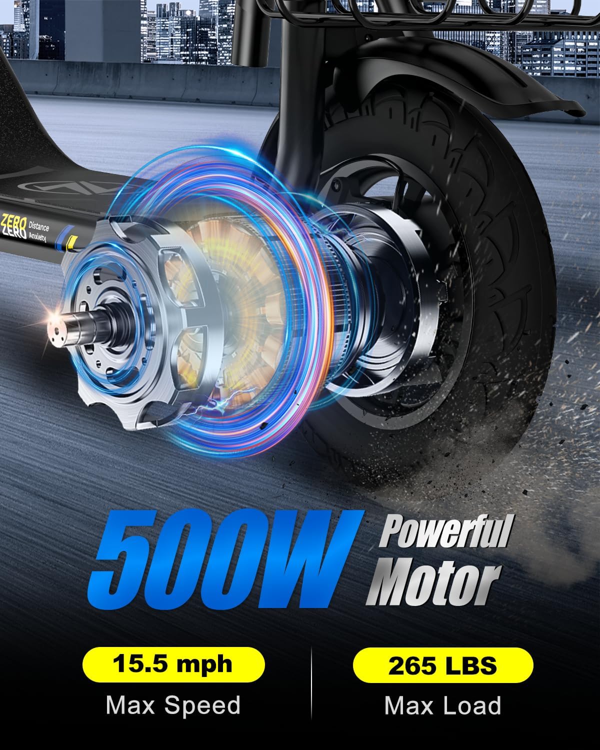 ZDZA ZD06 Electric Scooter 800W Peak Motor – Canada-Wide Shipping