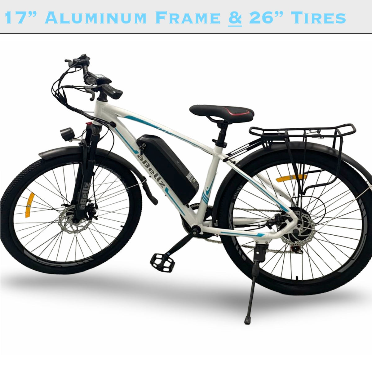 Abezil 26” 350W Electric Bike 468Wh Battery Canada