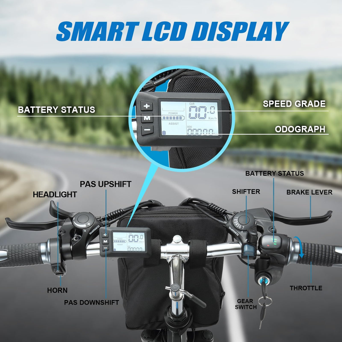 JESRIDER MX300 1000W Folding Electric Bike Canada