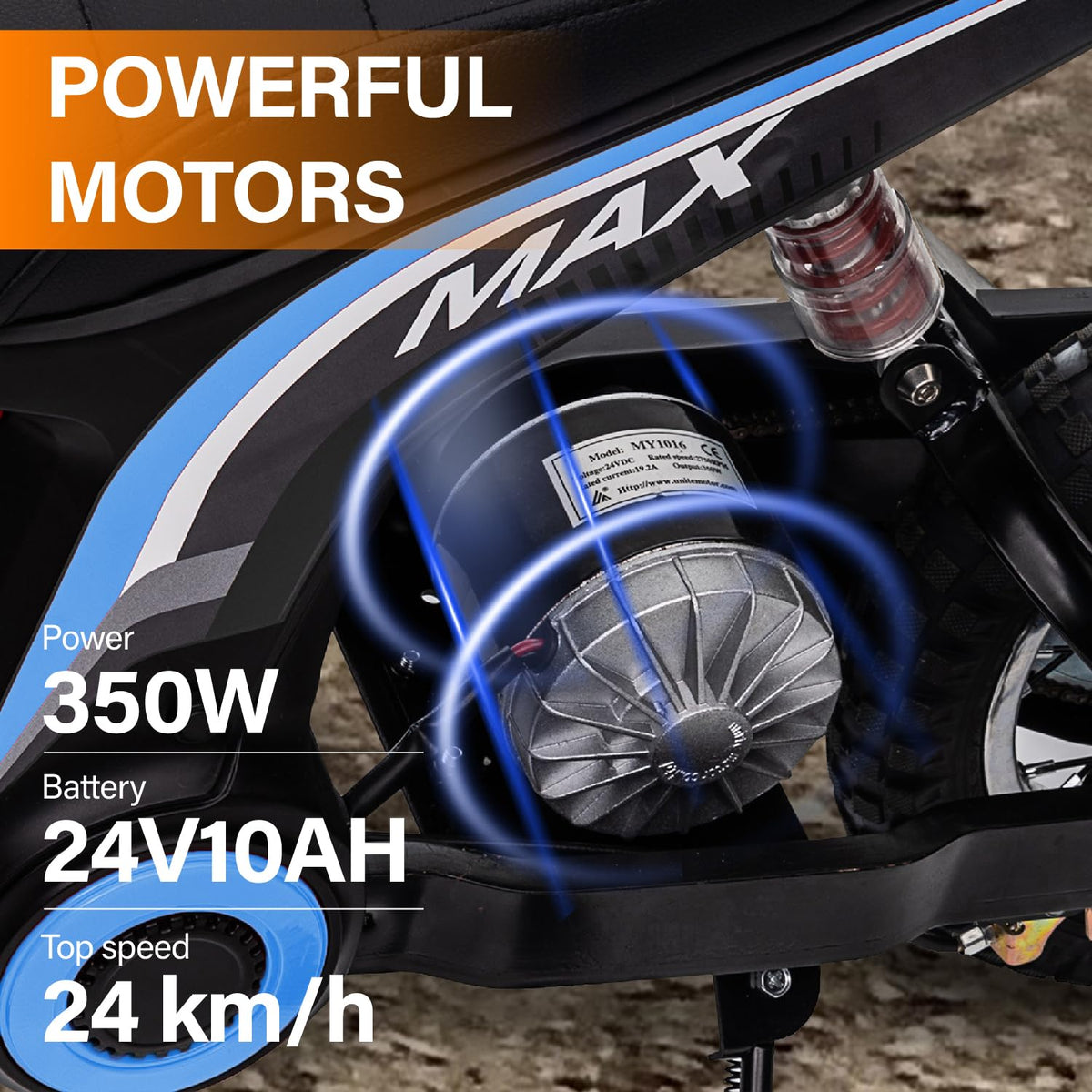 Voltz Toys Kids Electric Dirt Bike 24V 350W Canada