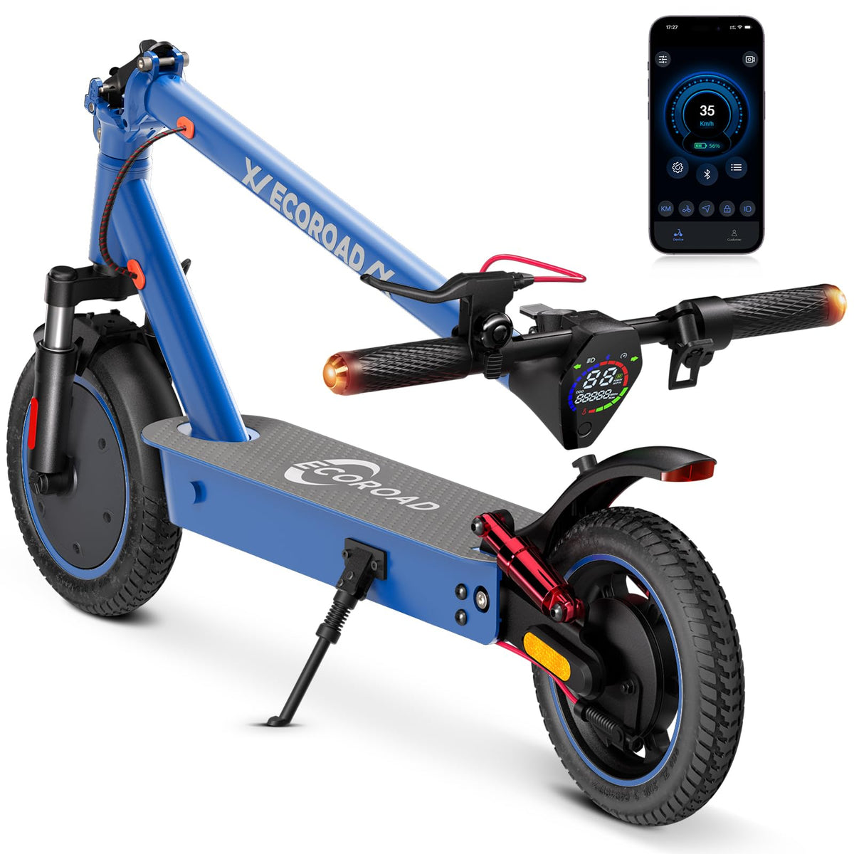 ECOROAD EC6 Electric Scooter 400W – Foldable Commuter Canada