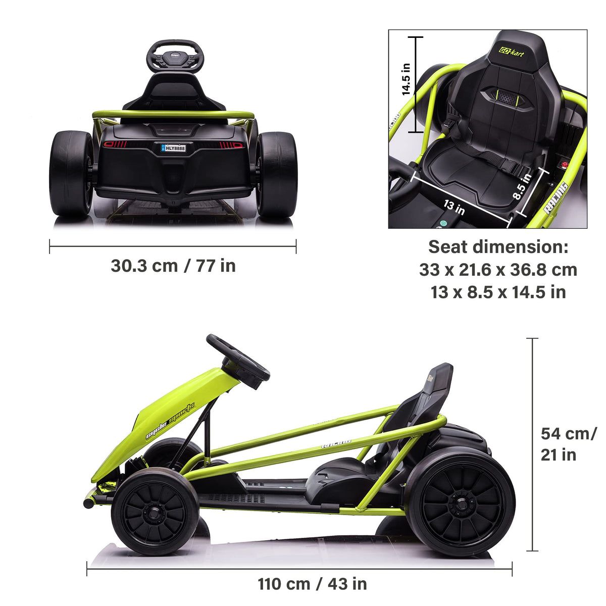 Voltz Toys 24V Electric GoKart Drifter Canada