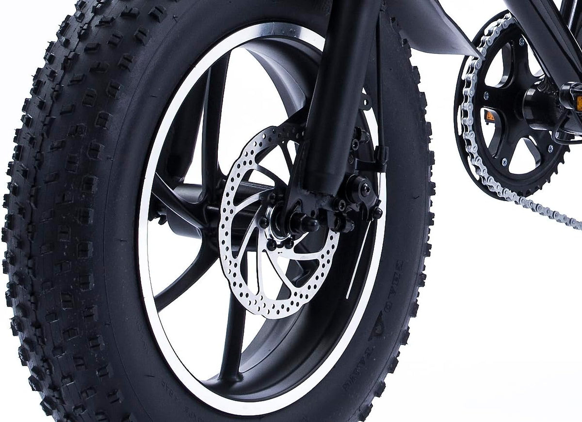 Holyask 400W Folding Electric Bike – Long Range Canada