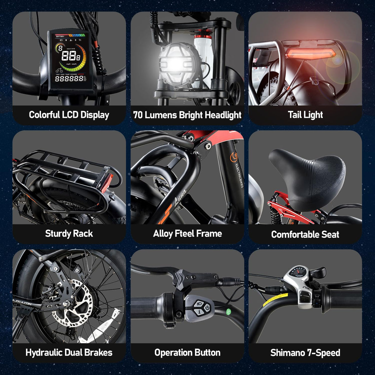 eAhora Terra 1500W Peak E-Bike Canada – Power Unleashed