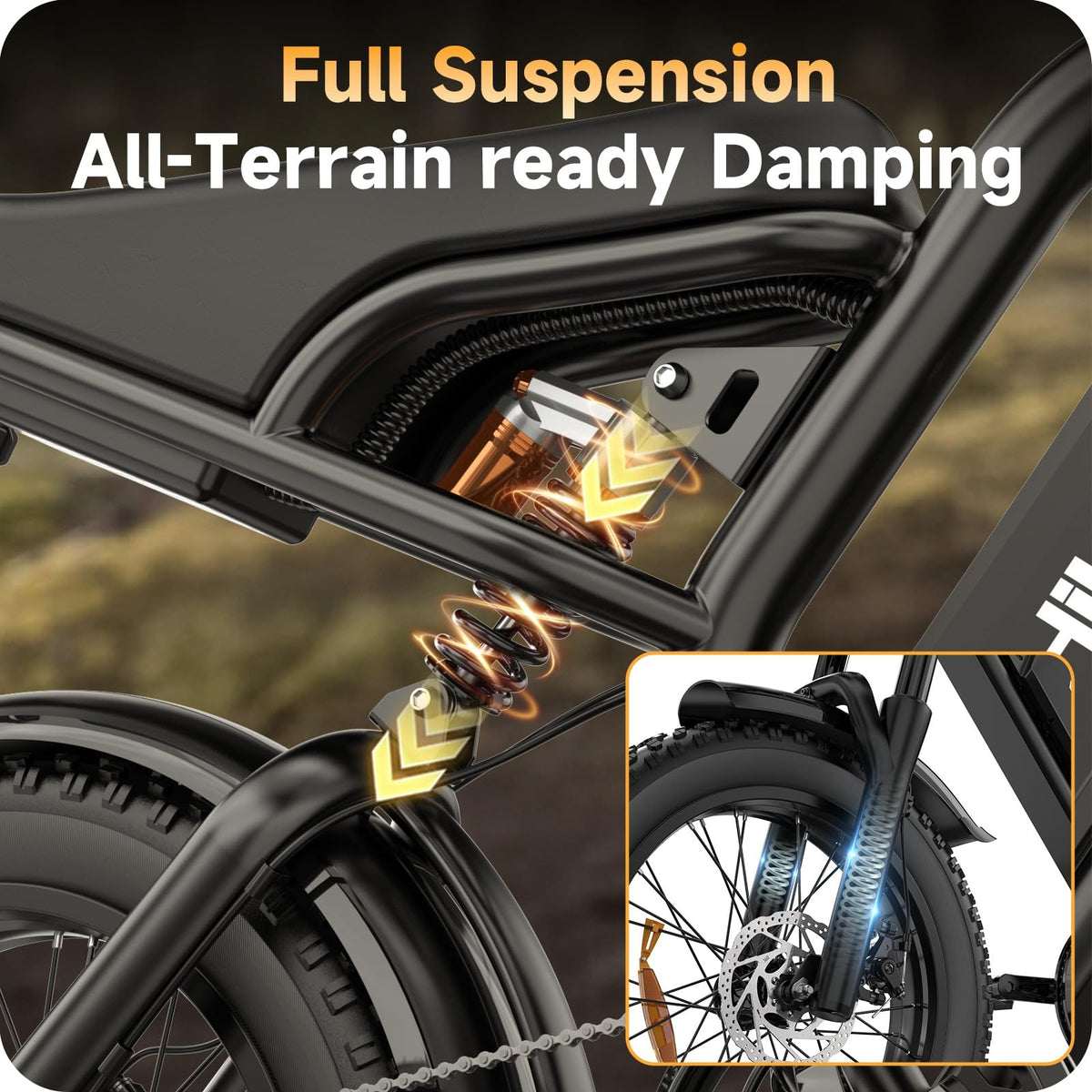 HiKeep K6 1500W Fat Tire Electric Bike Canada