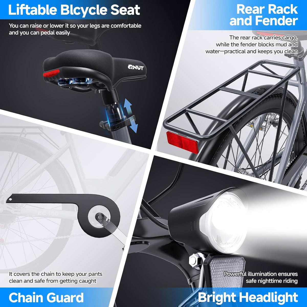QNUT EC150 product angle detail
