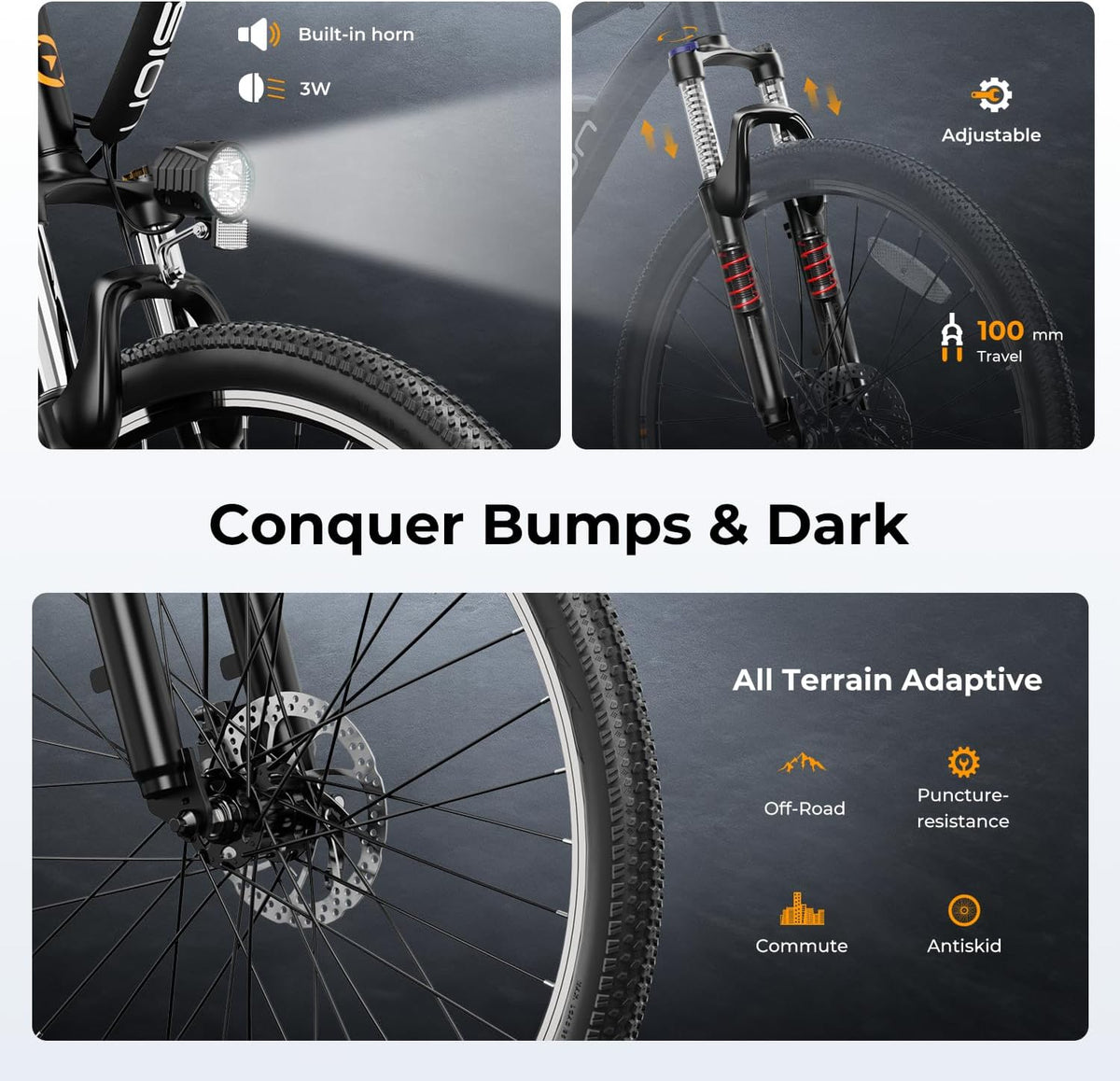 Jasion EB5 Electric Bike - Top Pick for Canada