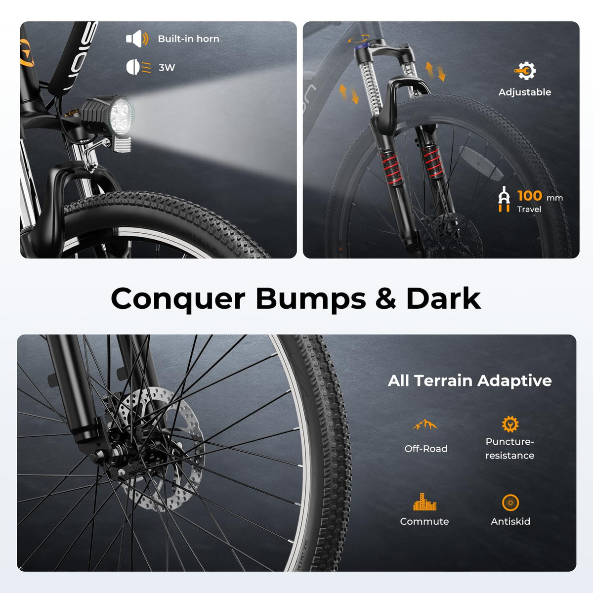 Jasion EB5 Electric Bike – Commuter E-Bike Canada