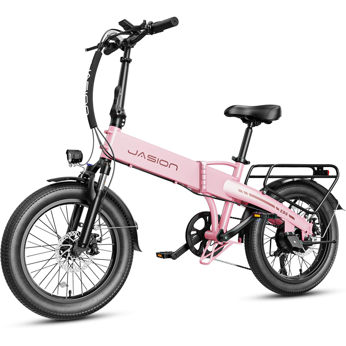 Jasion EB6 Folding Electric Bike – 500W Fat Tire Canada