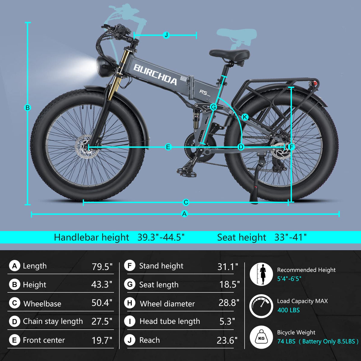 BURCHIN Full Suspension E-Bike: Smooth Rides Canada