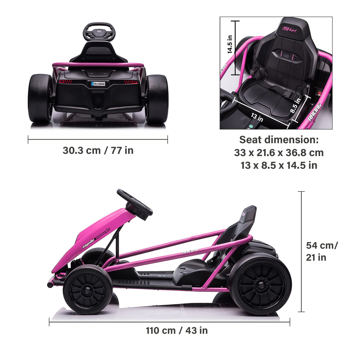 Voltz Toys 24V Electric GoKart Drifter Canada