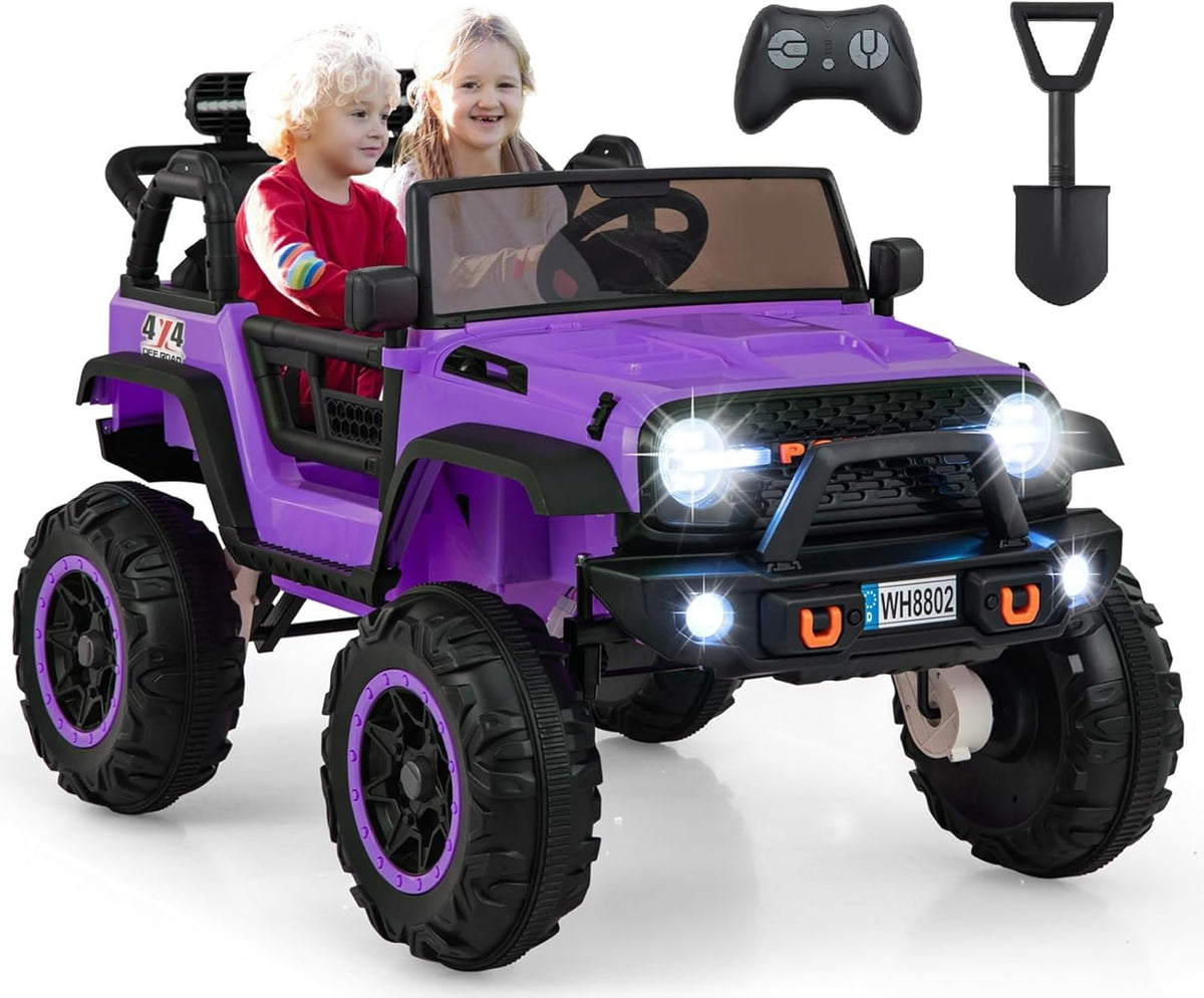 OLAKIDS 24V 2-seater ride-on Canada lifestyle image