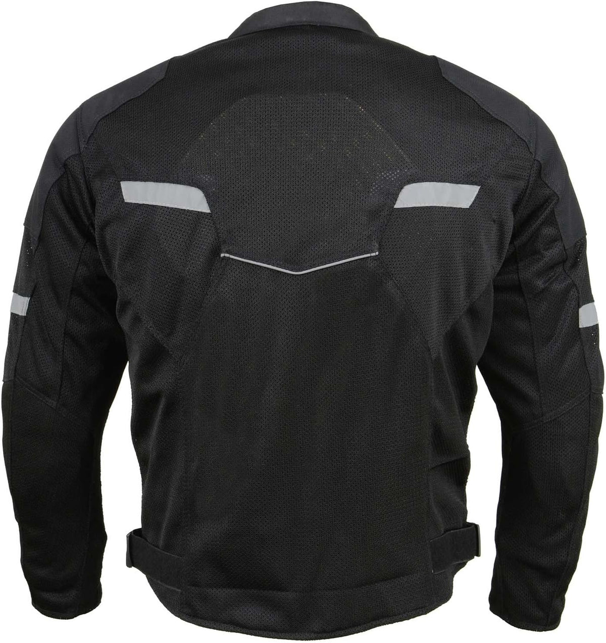 Milwaukee Leather MPM1792 Men’s Black CE Armored Textile Motorcycle Jacket (All-Season Riding Jacket)