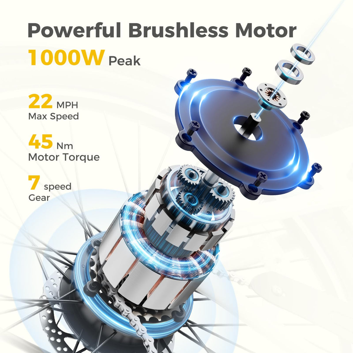 Jasion CB1 Electric Bike 500W Cruiser – Canada