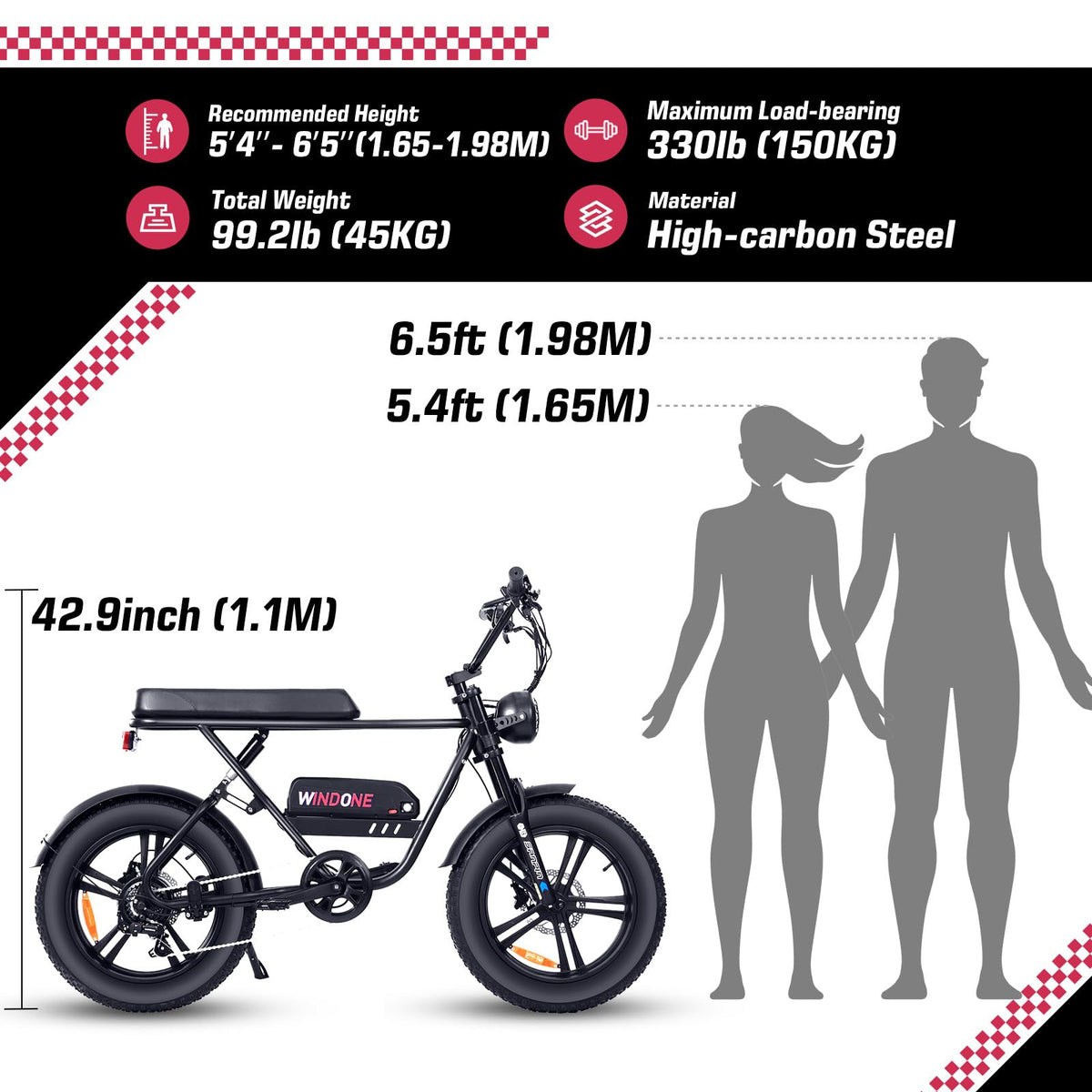Windone K20 Electric Bike – All-Terrain Canada Power