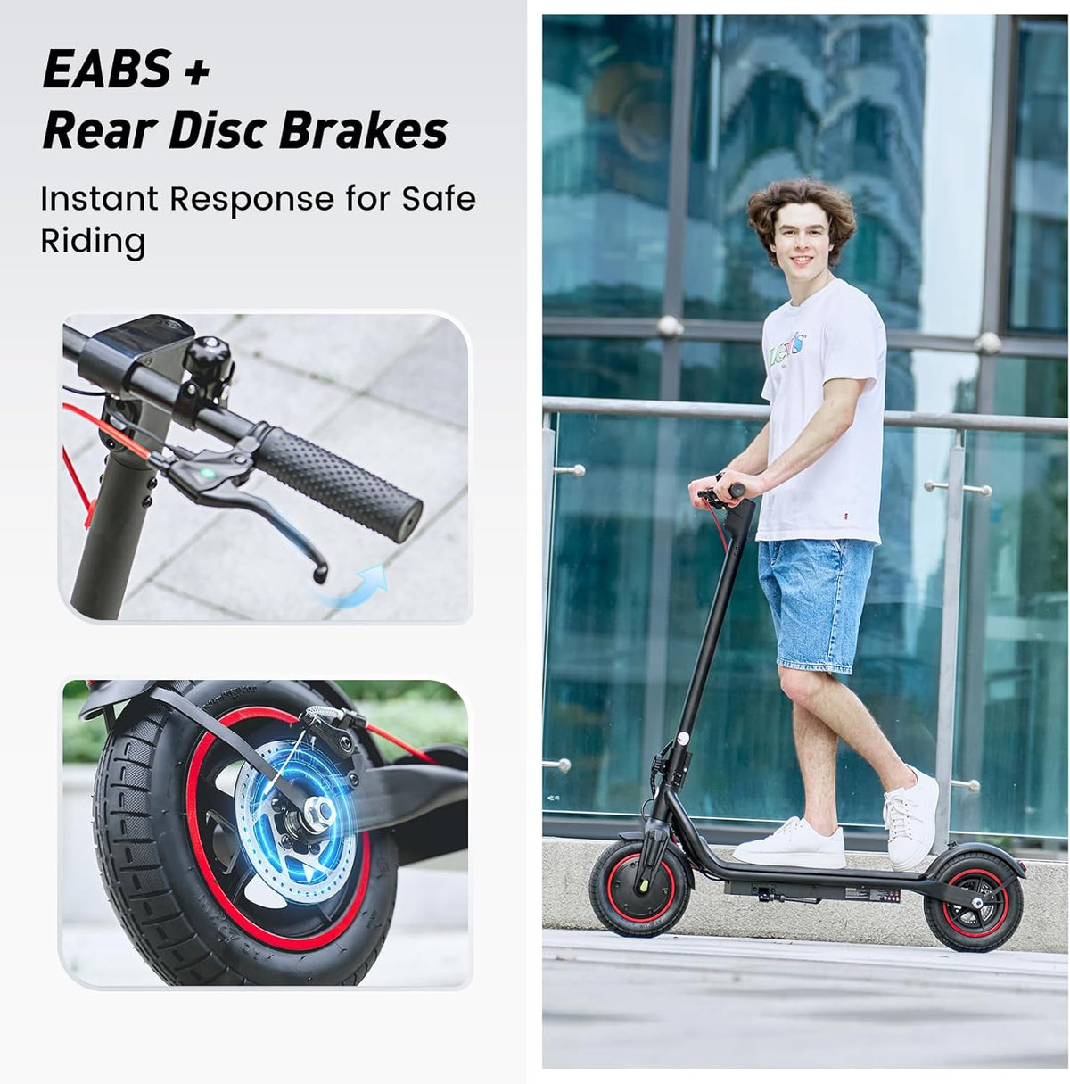 iScooter W6 app connected electric scooter Canada