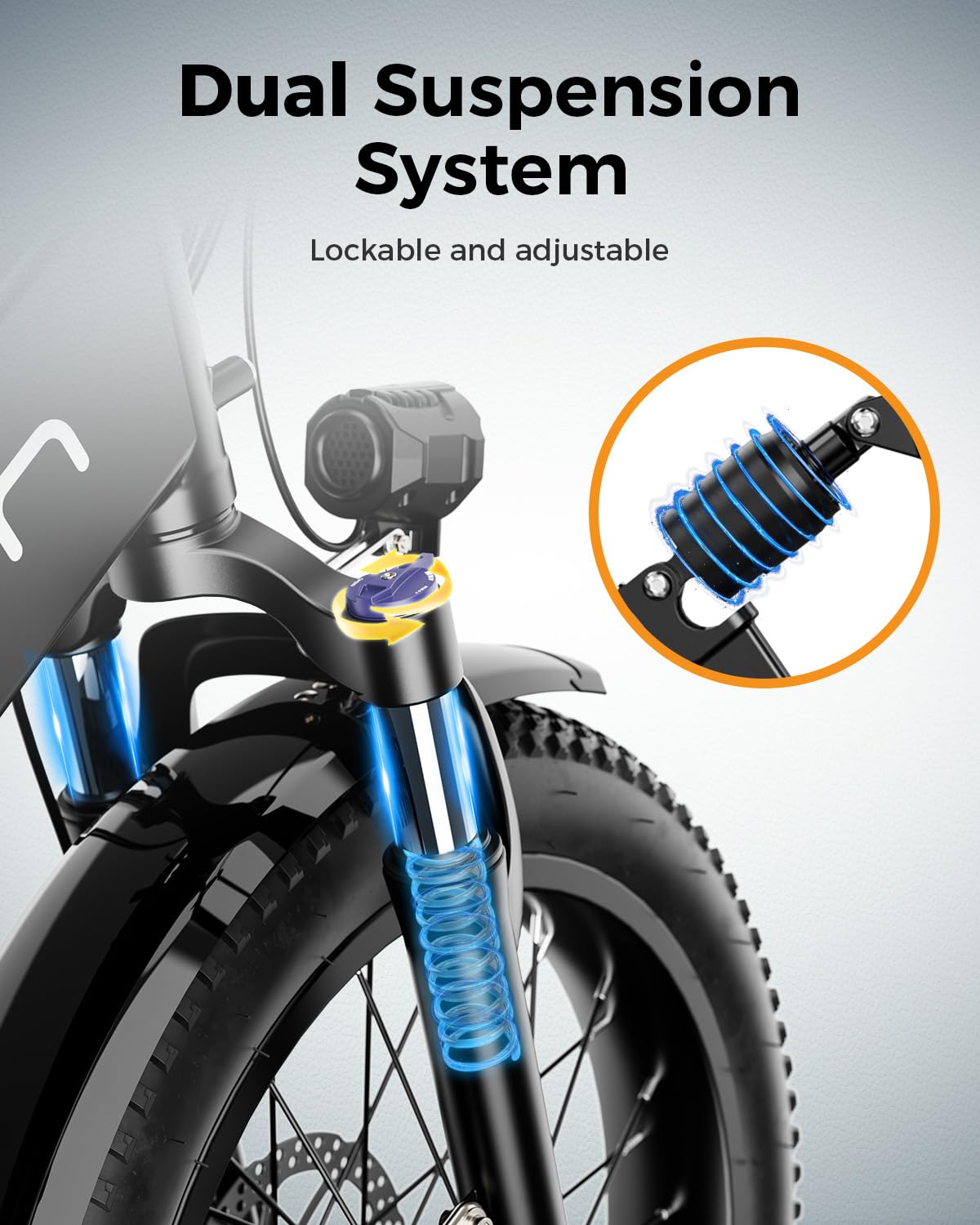 Jasion EB7 ST Folding Electric Bike Canada – Dual Suspension