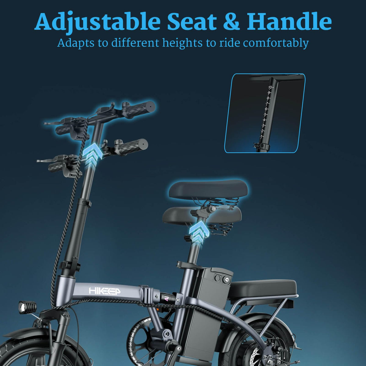 HiKeep D1 Folding Electric Bike 500W – Canada