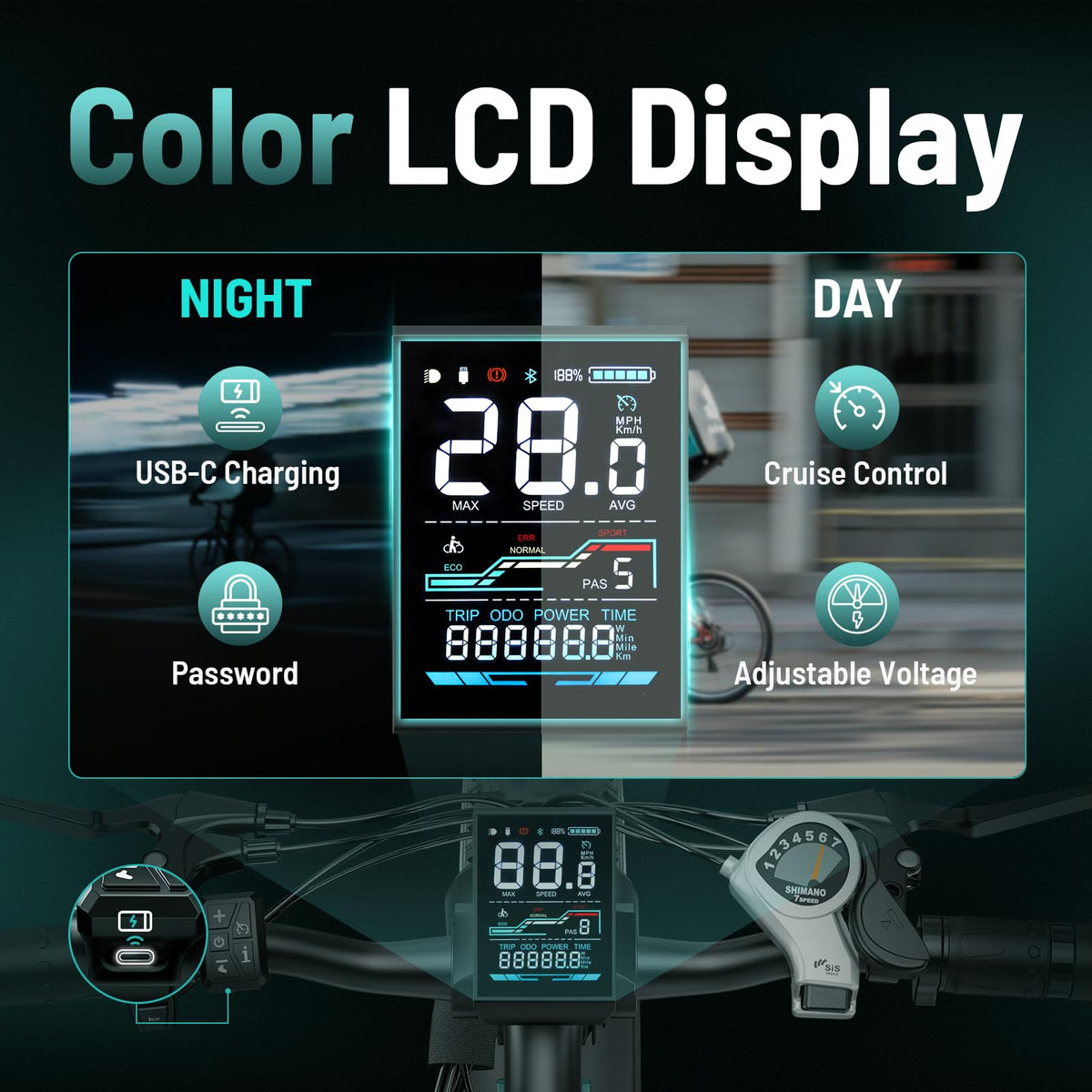 Jasion EB5 MAX Electric Bike – Fat Tire E-Bike Canada