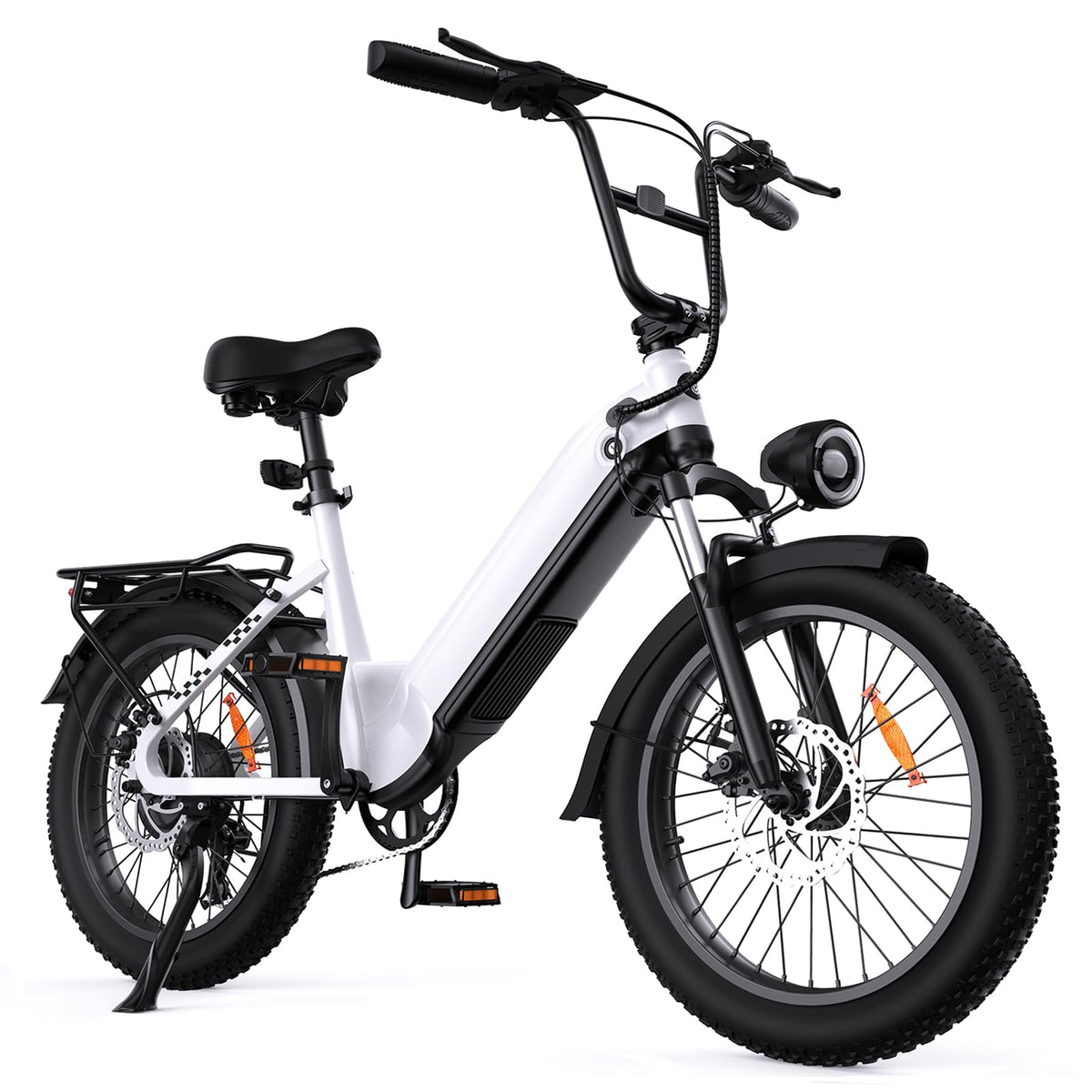 Rideplux Step-Through Electric Bike 500W Commuter Canada