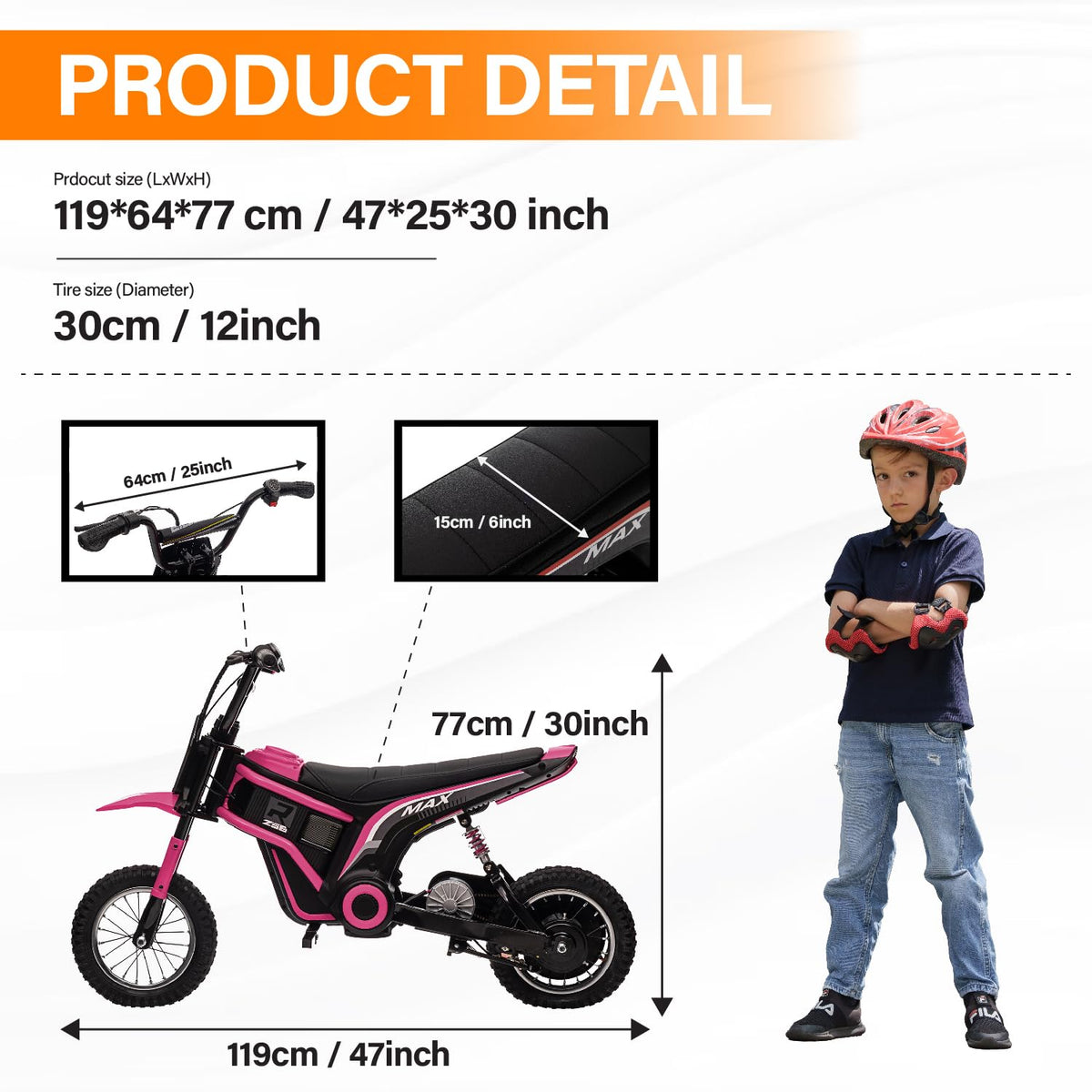Voltz Toys Kids Electric Dirt Bike 24V 350W Canada