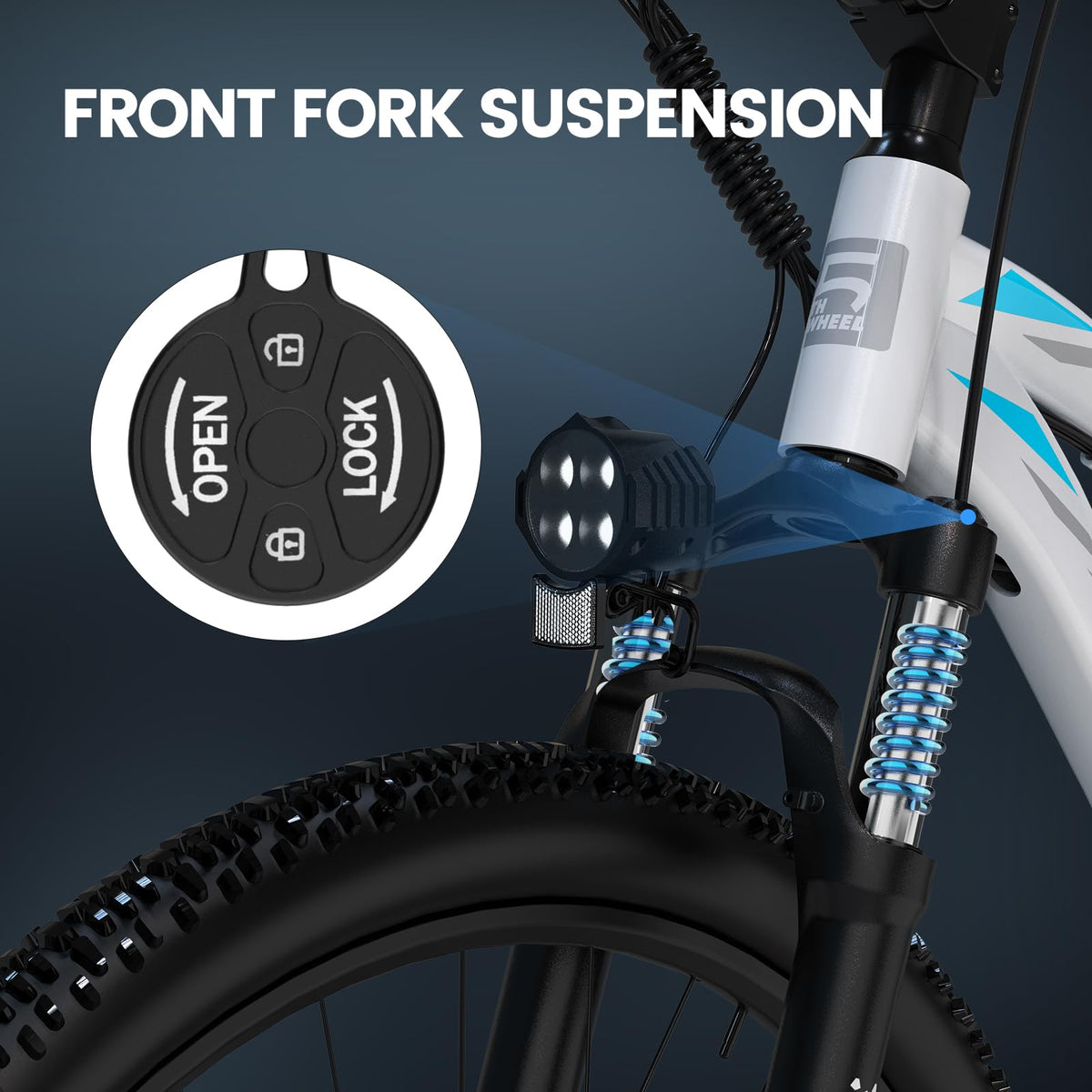 5TH WHEEL Mate Electric Bike 1000W, 37 km/h, 468Wh – Canada