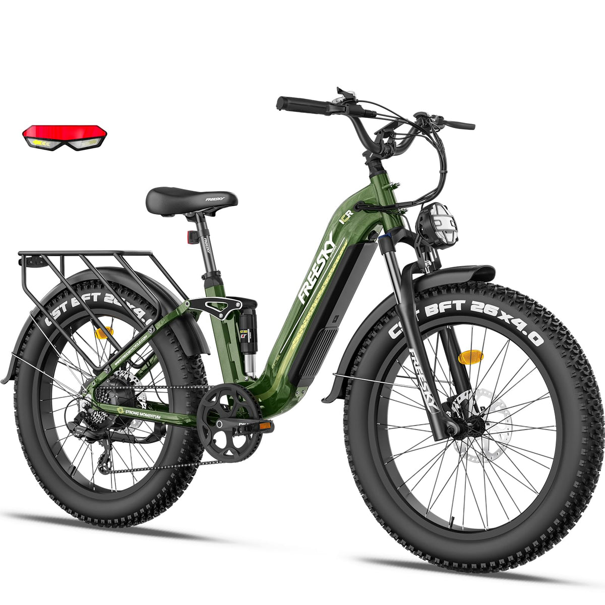 FREESKY Wild Cat Pro Electric Bike – Fat Tire E-Bike 1800W (Canada)
