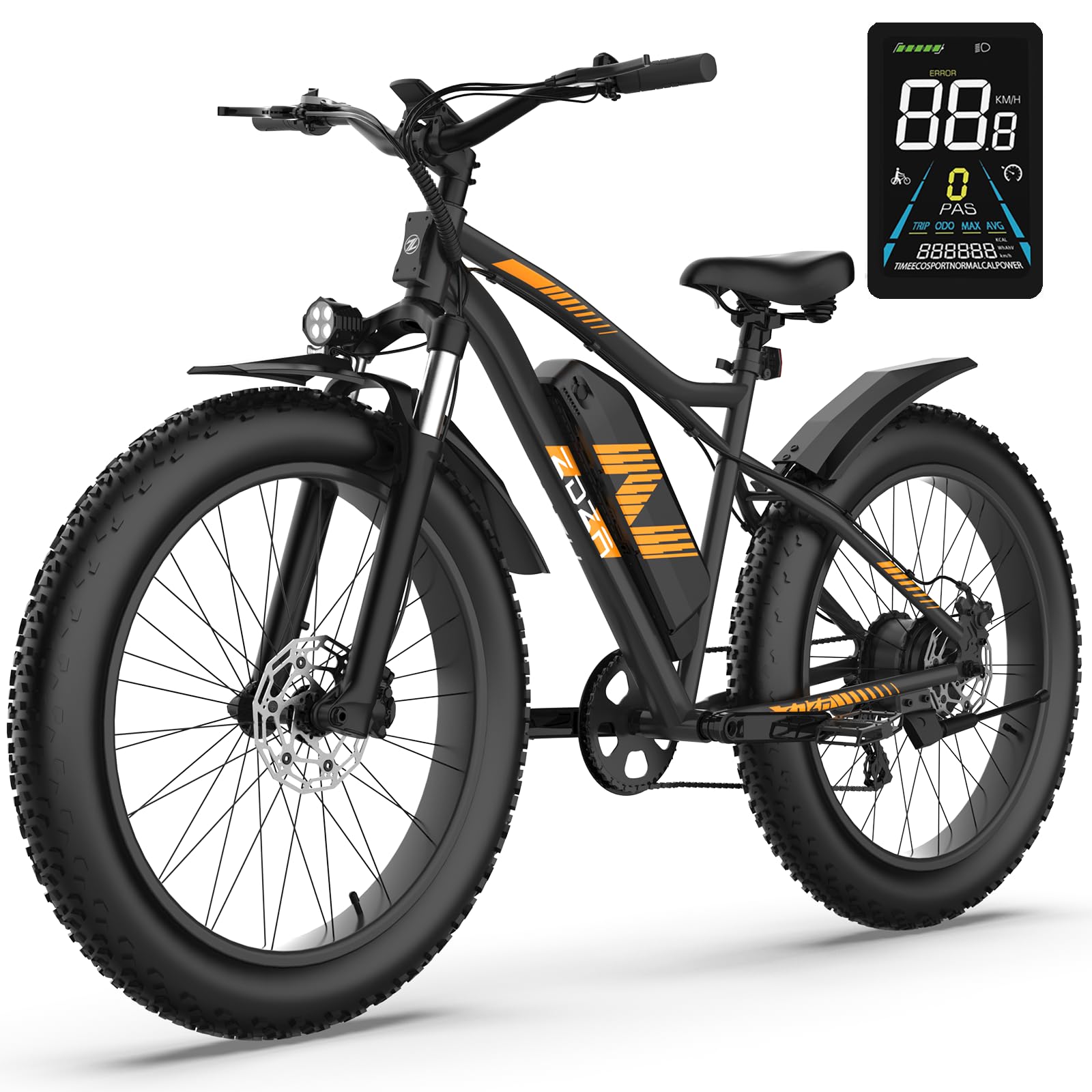 ZDZA ZA01 1500W Fat Tire E-Bike – 48V Canada Stock UL
