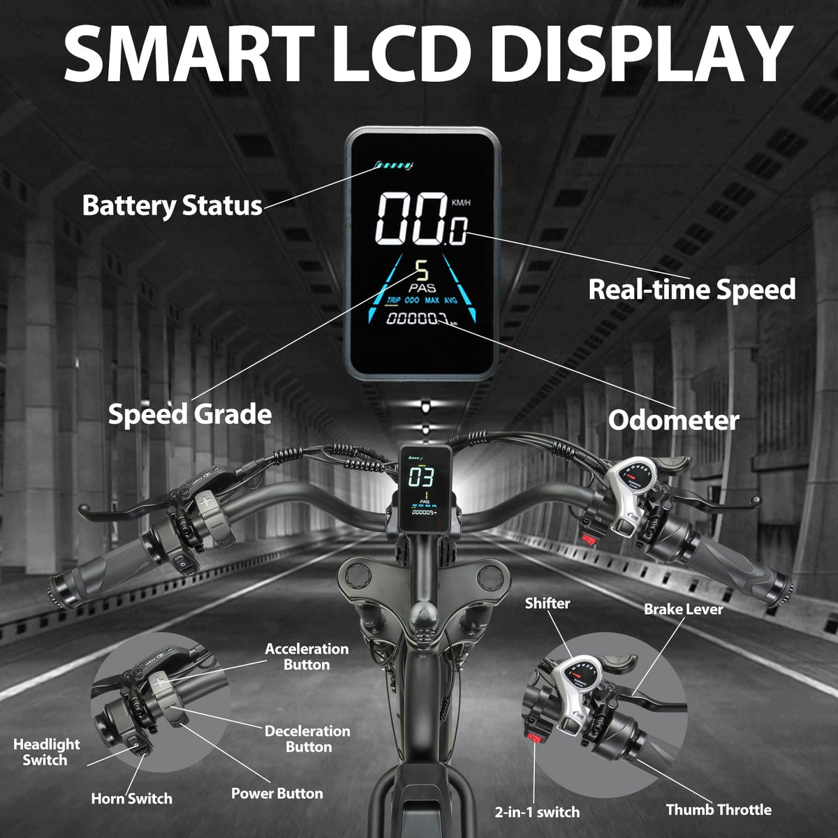 EVGUPRIDER 48V 23Ah Fat Tire Electric Bike Canada