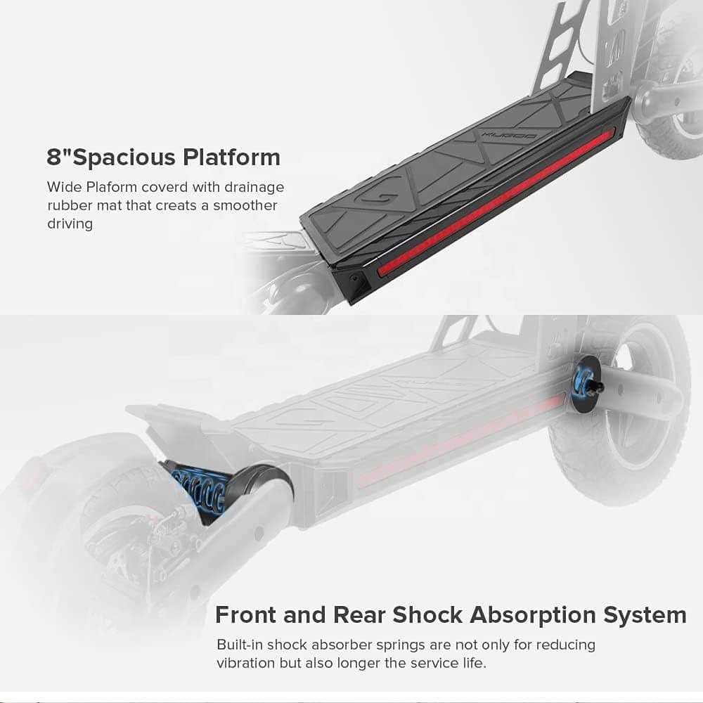 Kugoo G2 Pro Electric Scooter 800W Motor - Street Rides