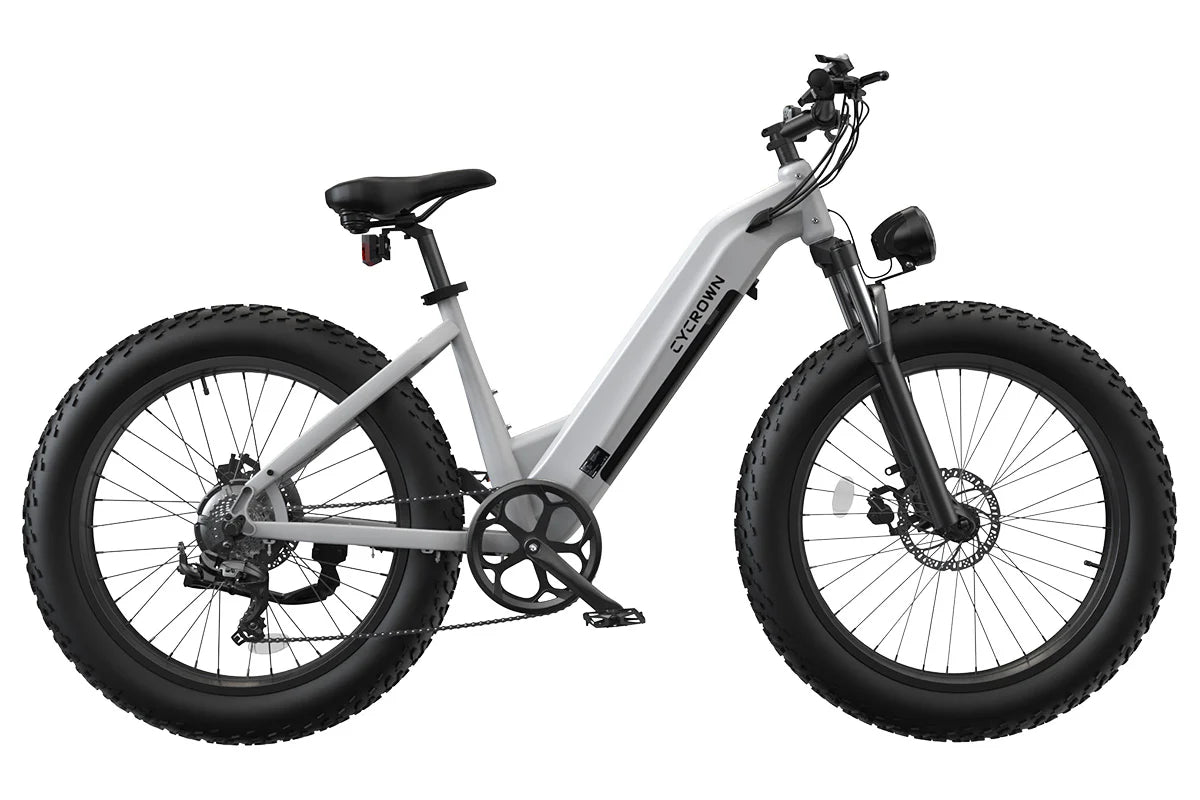 CYCROWN CycVerve 1000W Fat Tire E-Bike – 2025 | CANADA Shipping