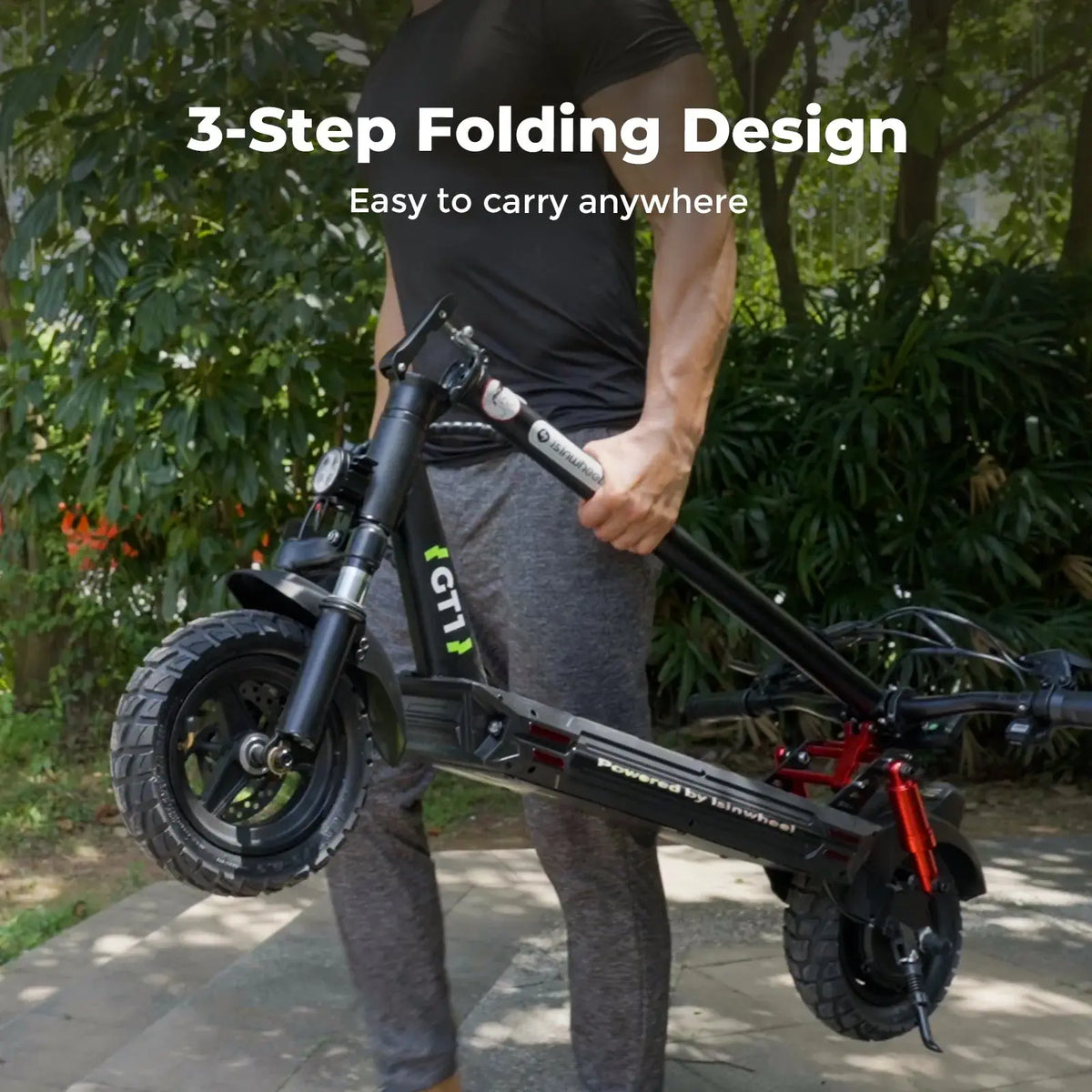 isinwheel GT1 800W Off Road Electric Scooter - Street rides