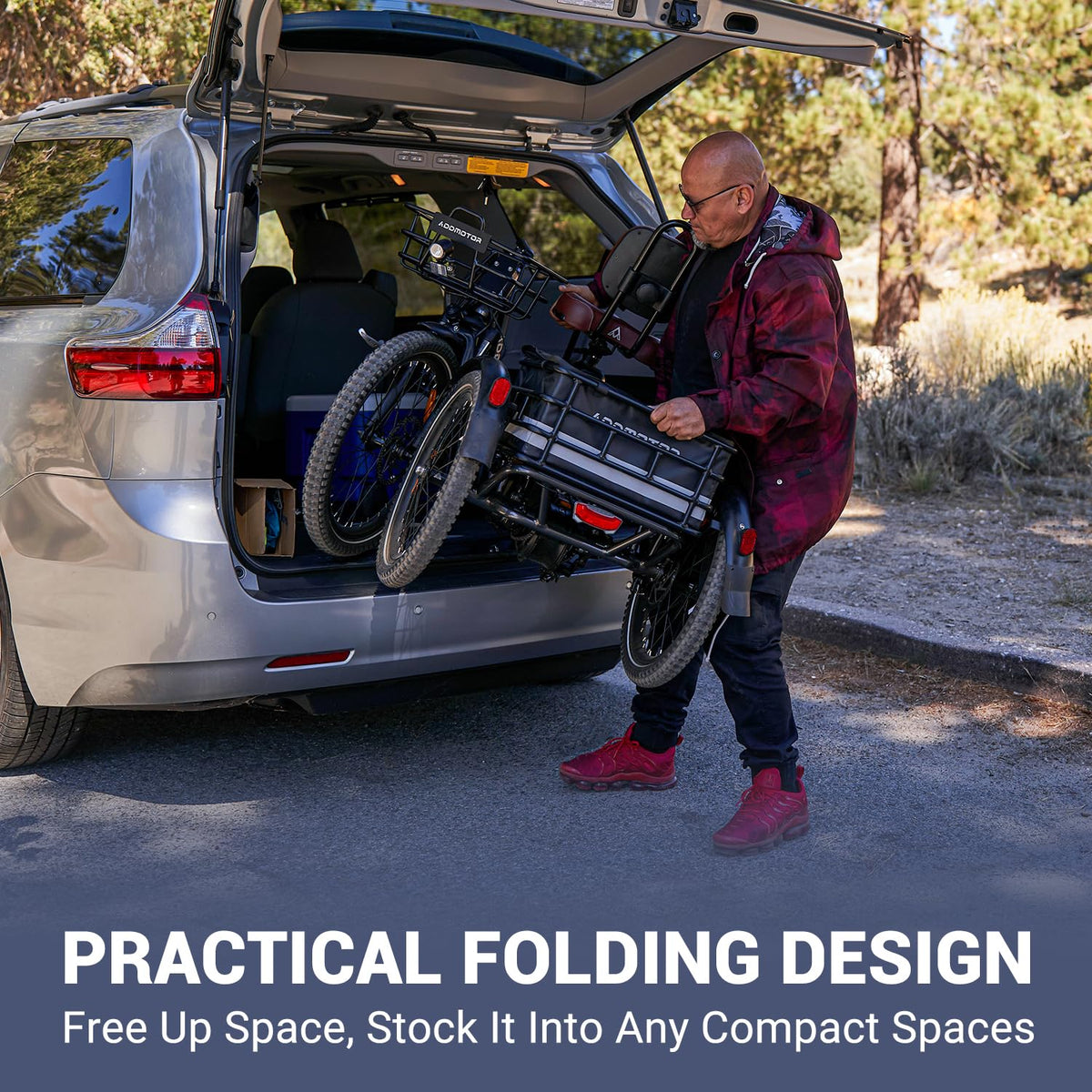 Addmotor CityTri E-310 Folding Electric Trike – 750W Long-Range E-Trike Canada