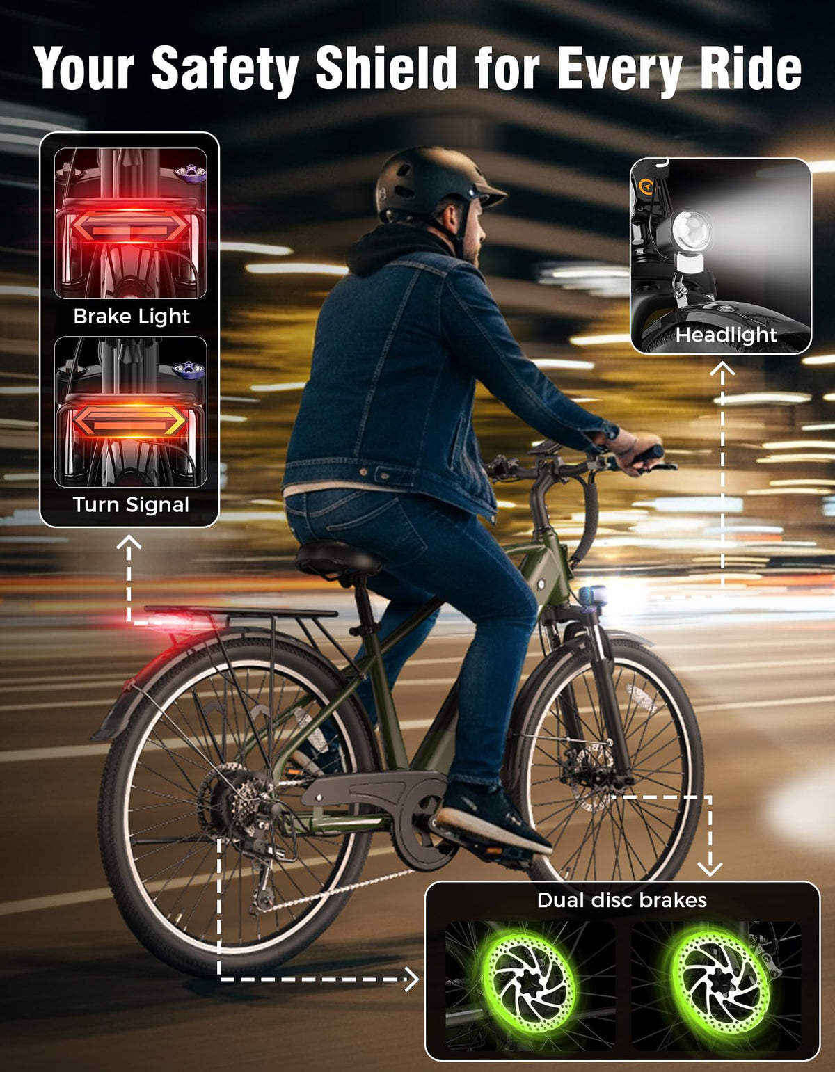 Jasion Roamer Electric Bike - Power in Canada