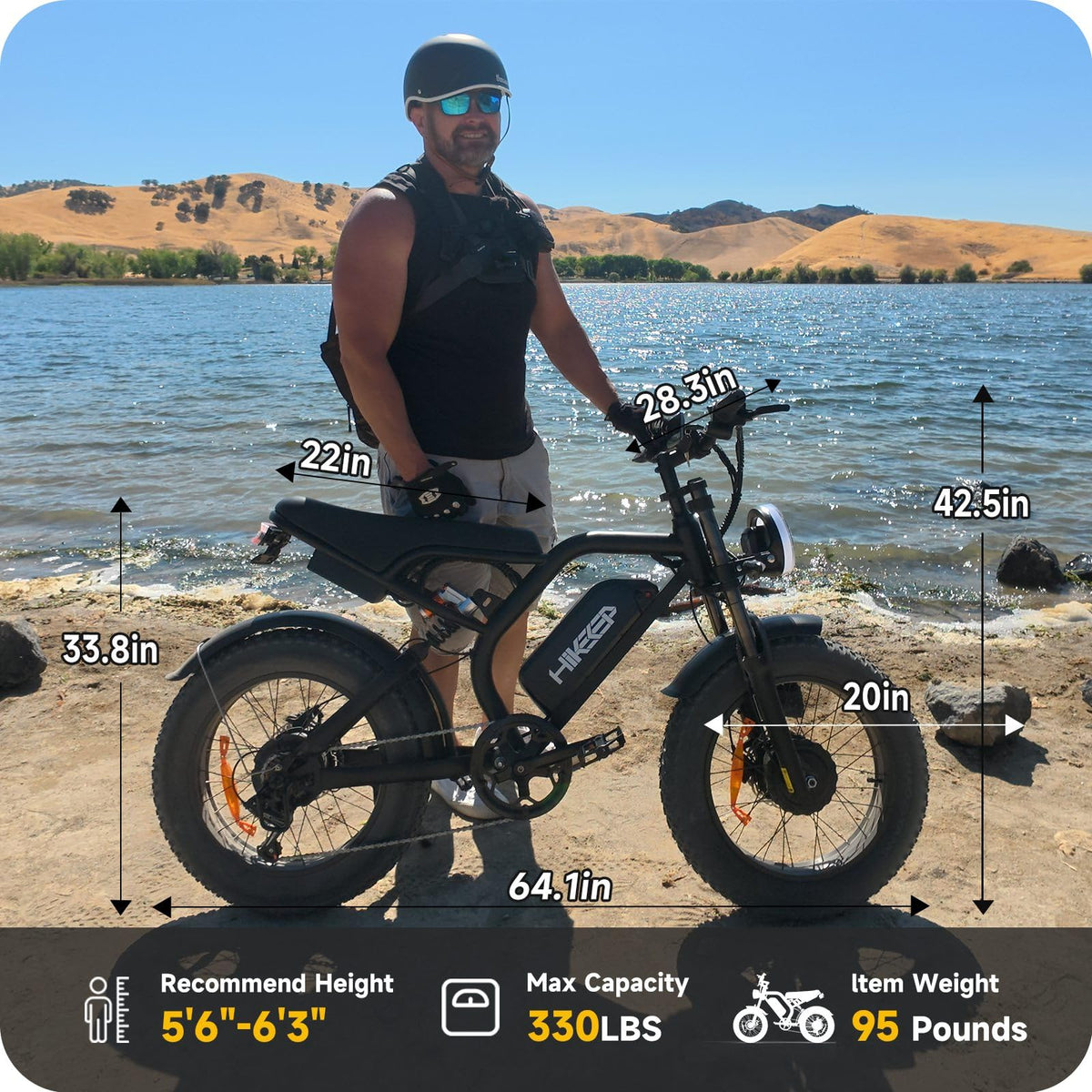 HiKeep K6 1500W Fat Tire Electric Bike Canada