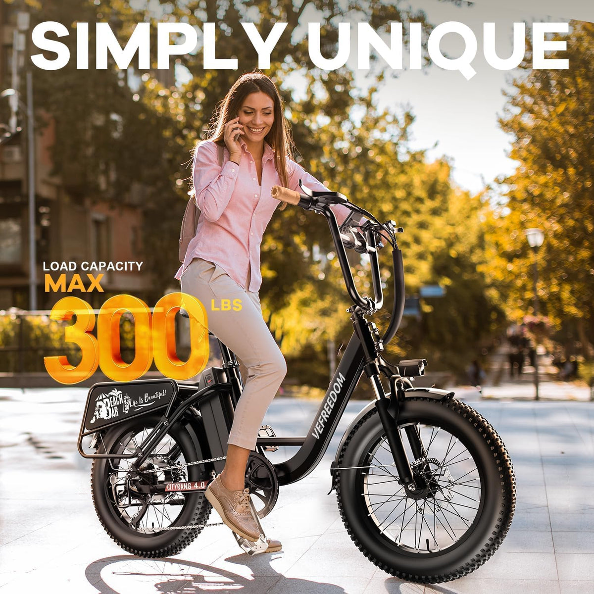 Vefreedom 1500W Peak Fat Tire E-Bike Canada