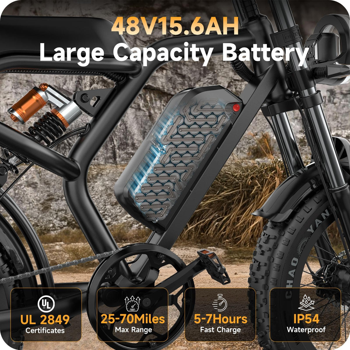 HiKeep K6 1500W Fat Tire Electric Bike Canada