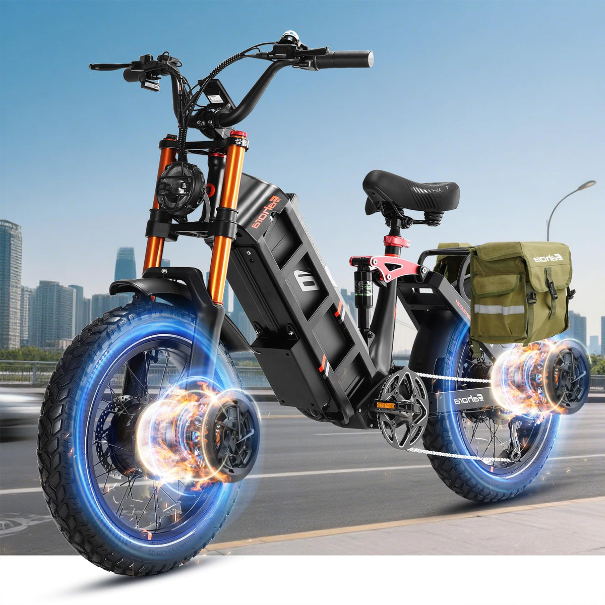Eahora Juliet Pro II Dual Motor Electric Bike Canada