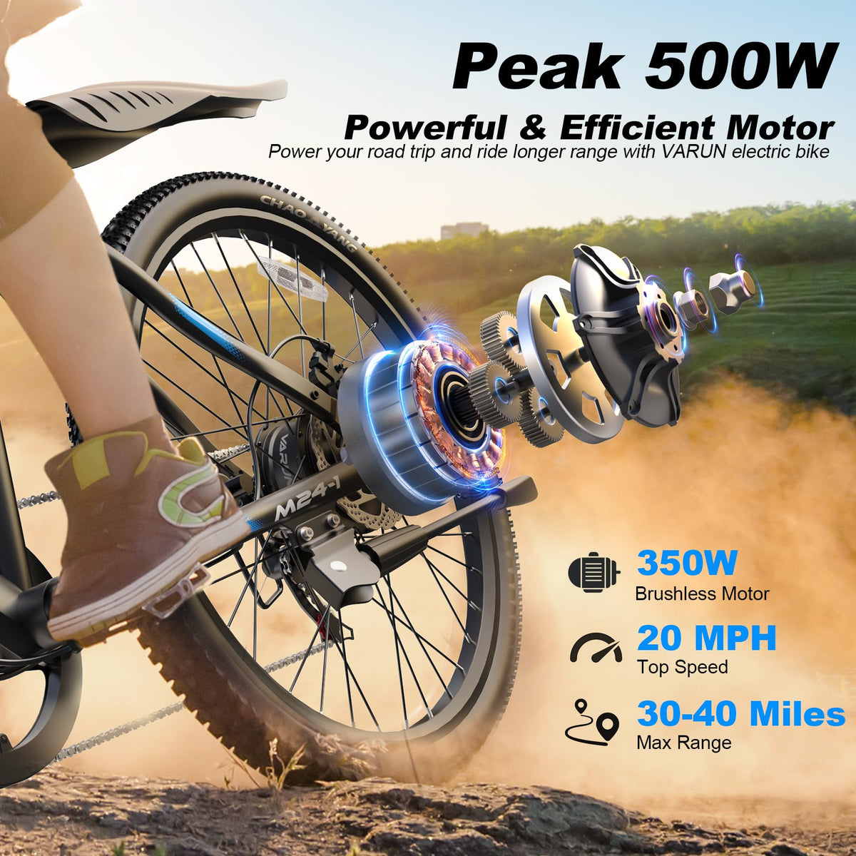 VARUN 500W Electric Bike – Top Choice Canada
